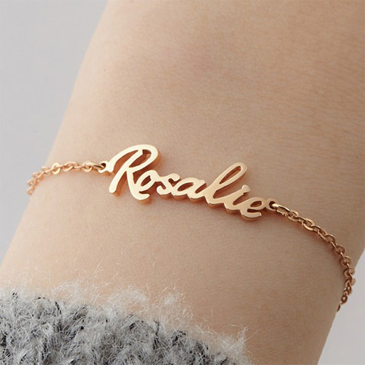 Mix & Match Elegant Signature Name Bracelet