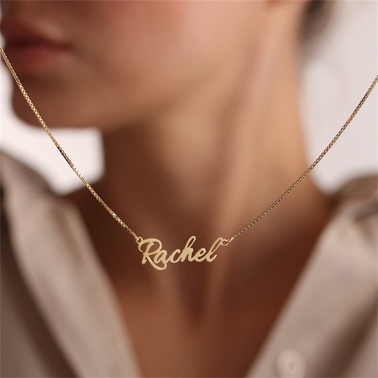 Mix & Match Custom Signature Name Necklace