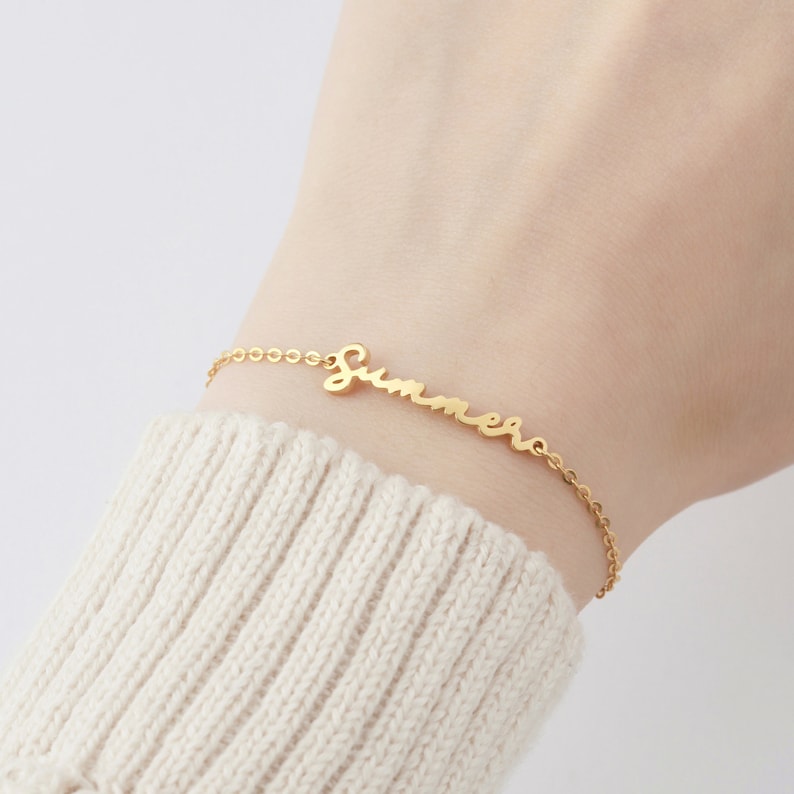 Mix & Match Elegant Signature Name Bracelet